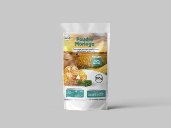 Poudre Moringa – Maïs – Soja : Un trésor naturel pour votre ventre et votre bien-être